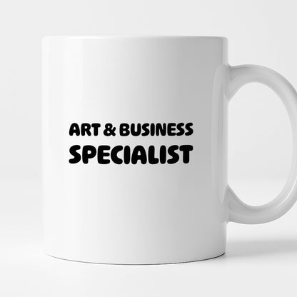 Kubek z nadrukiem - "Art & Business Specialist"