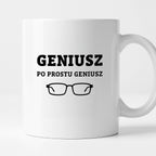 Kubek z nadrukiem - "GENIUSZ po prostu geniusz"
