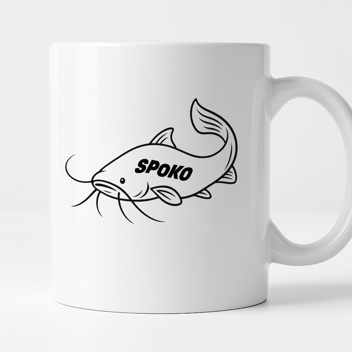 Kubek z nadrukiem "w sumie spoko"