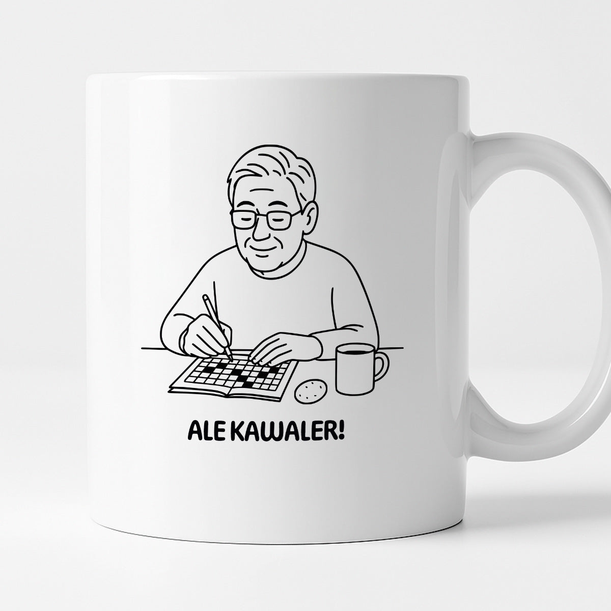 Kubek dla Babci / Dziadka - "Ale Kawaler!"