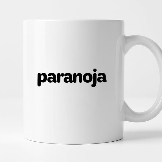 Kubek z nadrukiem - "paranoja"