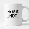 Kubek z nadrukiem - "MY BF IS psycHOTic..."