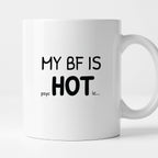 Kubek z nadrukiem - "MY BF IS psycHOTic..."