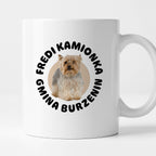 Kubek z nadrukiem - "Fredi Kamionka Gmina Burzenin"