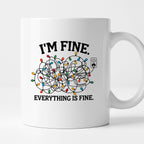 Kubek świąteczny "I'm fine. It's fine. Everything's fine."