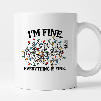 Kubek świąteczny "I'm fine. It's fine. Everything's fine."