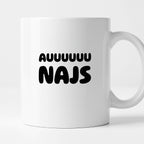 Kubek z nadrukiem - "Auuuuu NAJS"