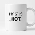 Kubek z nadrukiem - "MY GF IS psycHOTic..."