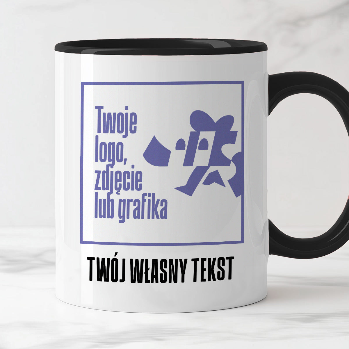 Kubek spersonalizowany z własnym zdjęciem / grafiką i podpisem