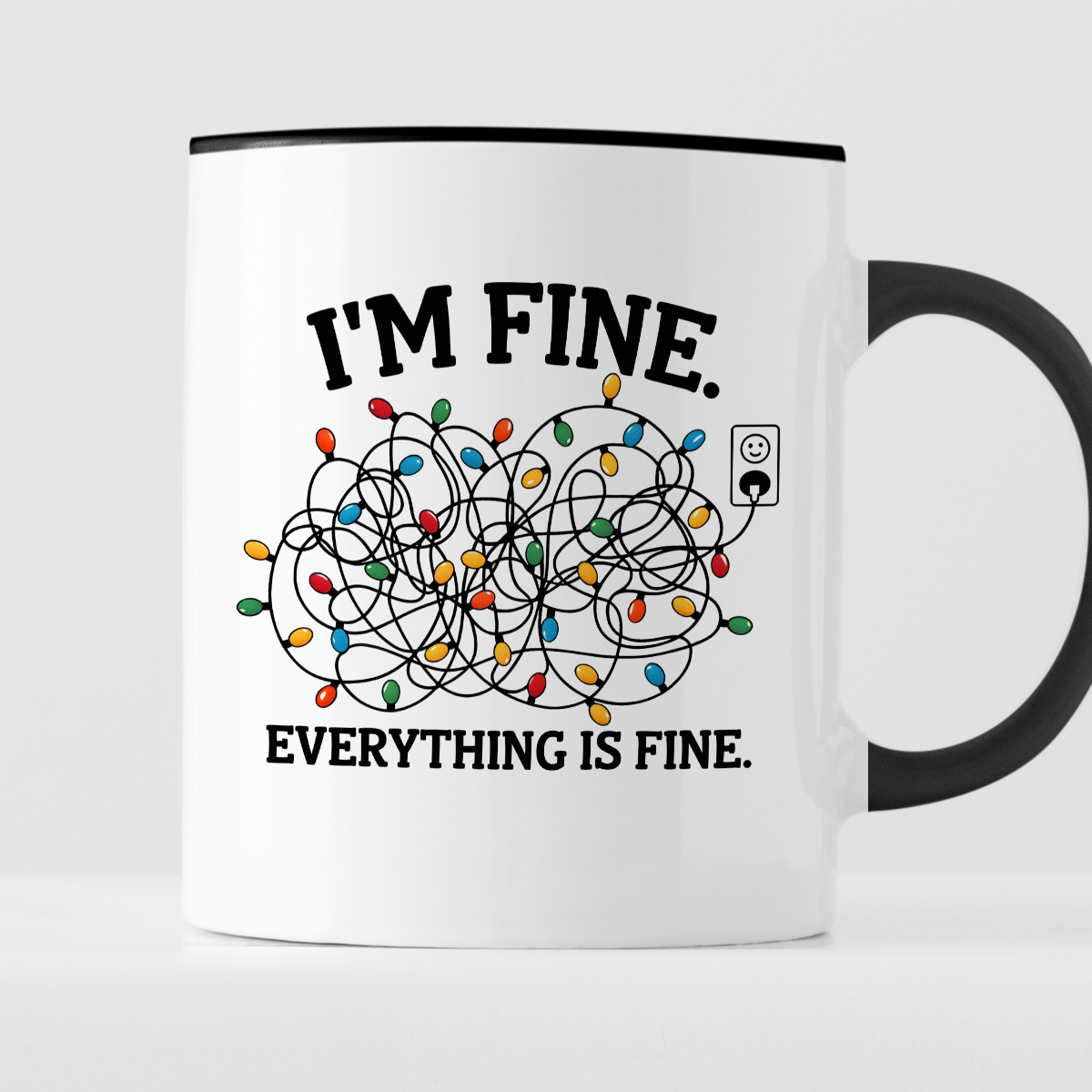 Kubek świąteczny "I'm fine. It's fine. Everything's fine."