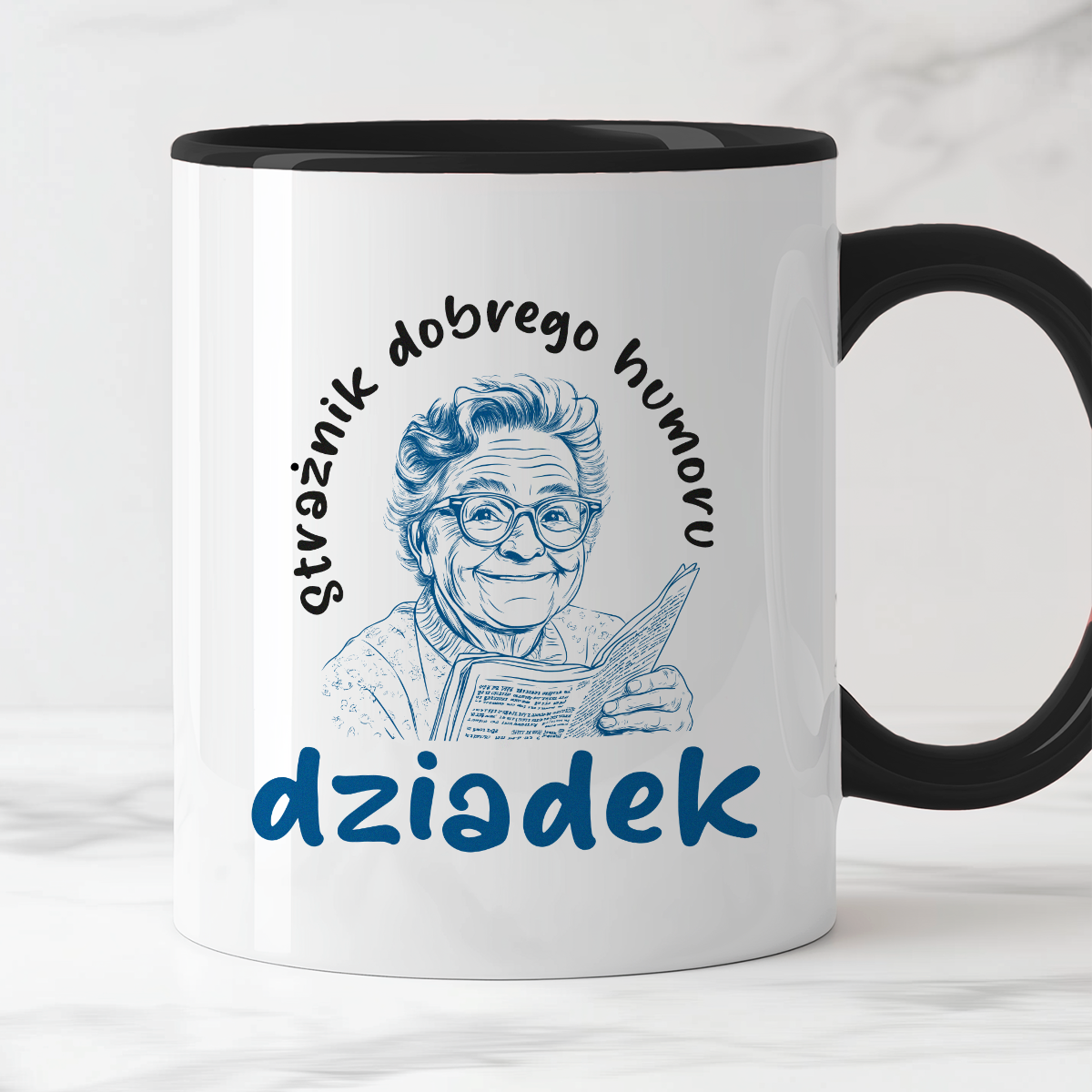 Kubek dla Dziadka - "Strażnik dobrego humoru"