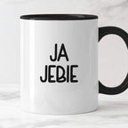 Kubek z nadrukiem "Ja jebie"