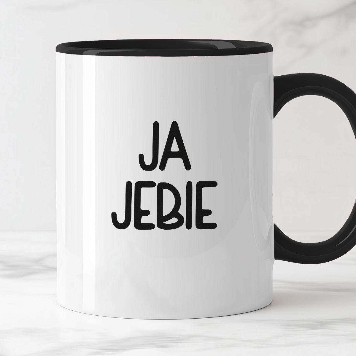 Kubek z nadrukiem "Ja jebie"