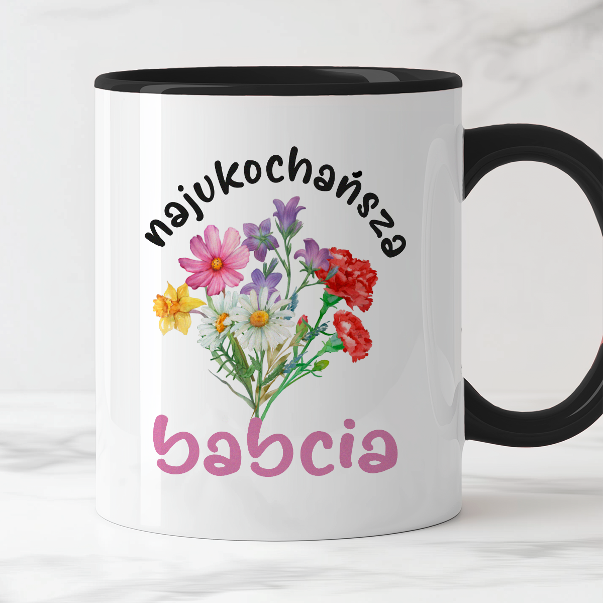 Kubek dla Babci - "Najukochańsza babcia"