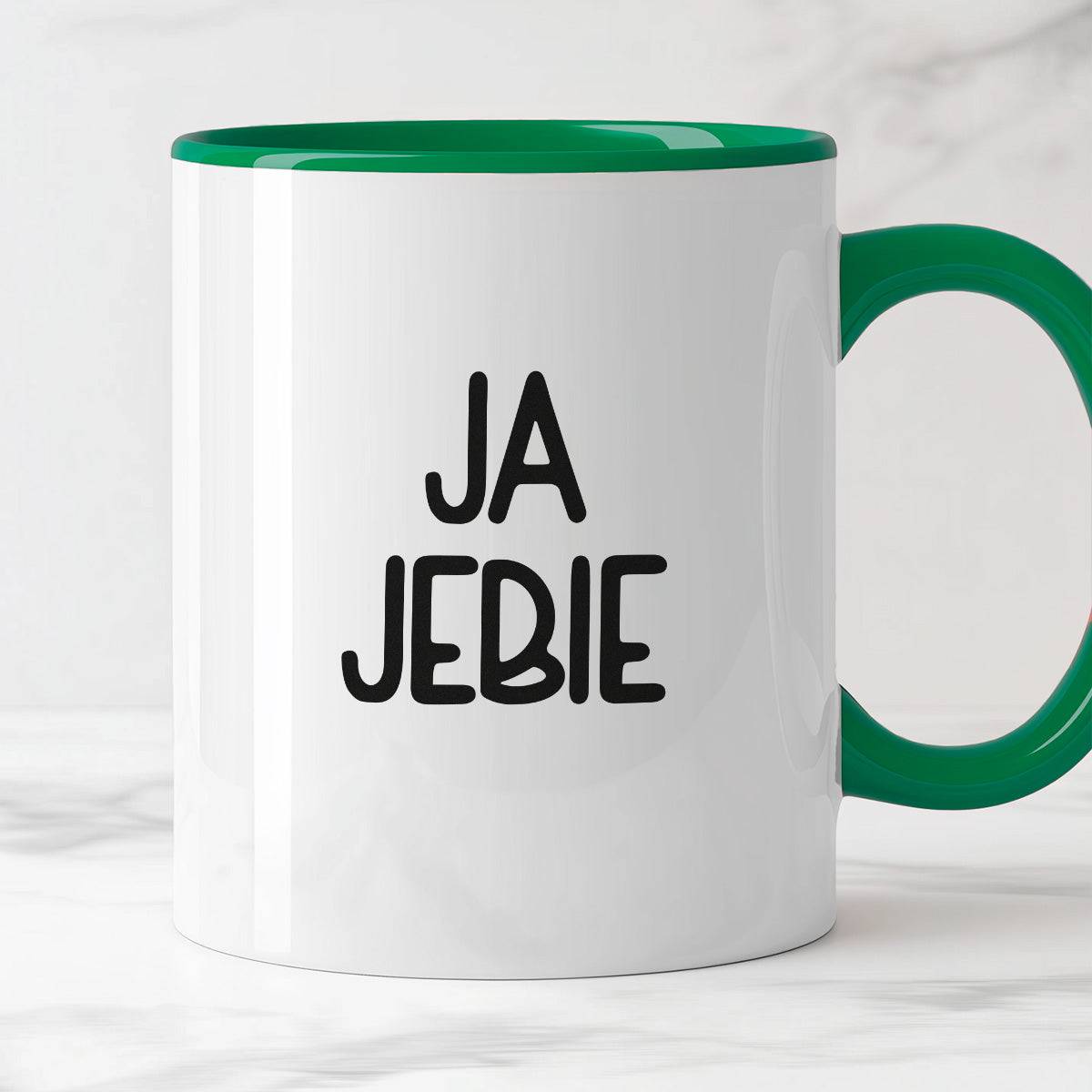 Kubek z nadrukiem "Ja jebie"