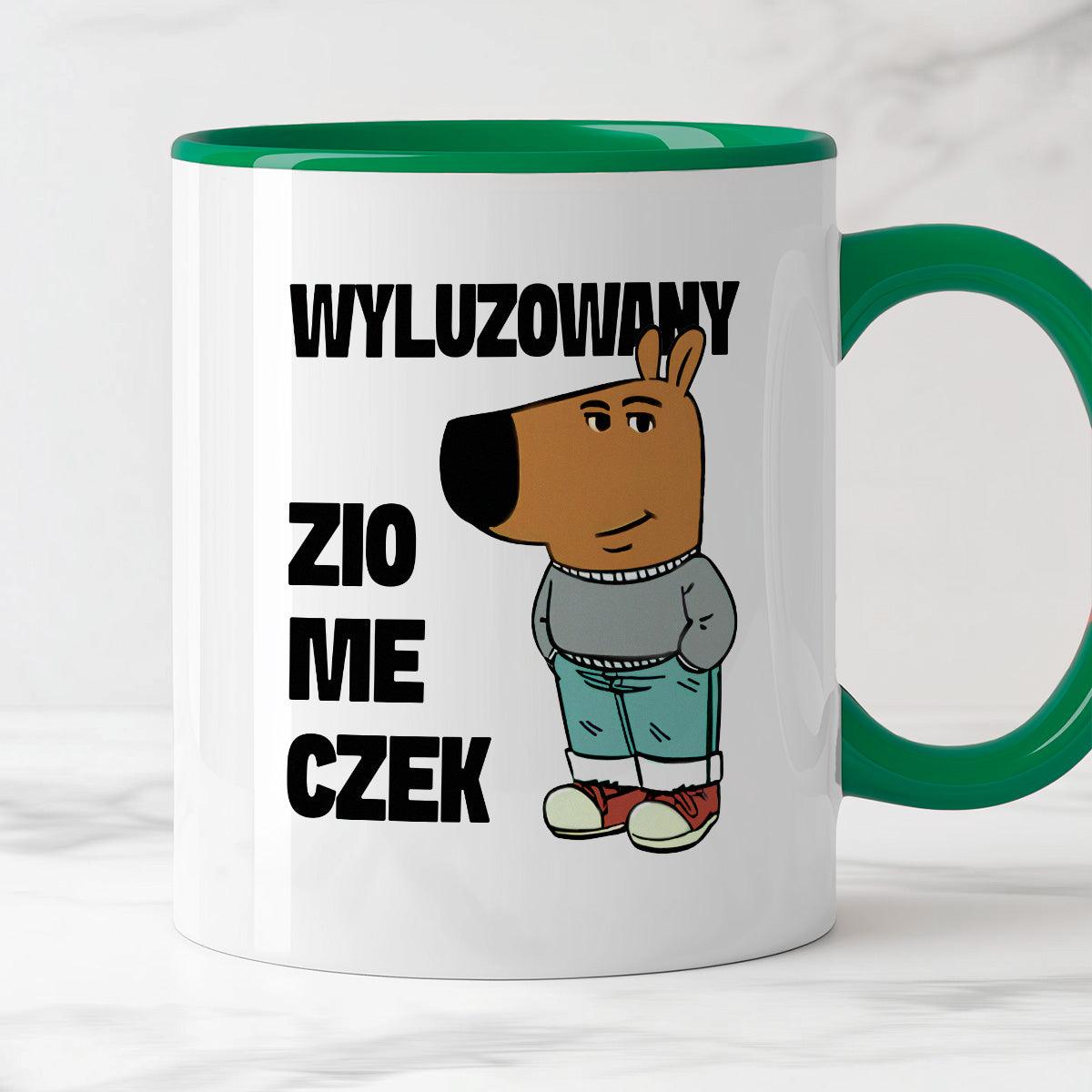 Kubek z nadrukiem "Wyluzowany ziomeczek"