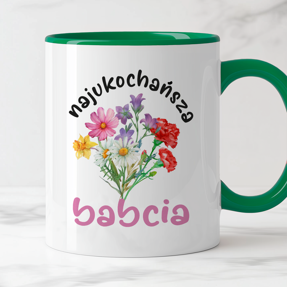 Kubek dla Babci - "Najukochańsza babcia"