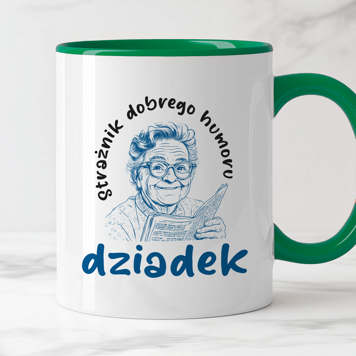 Kubek dla Dziadka - "Strażnik dobrego humoru"