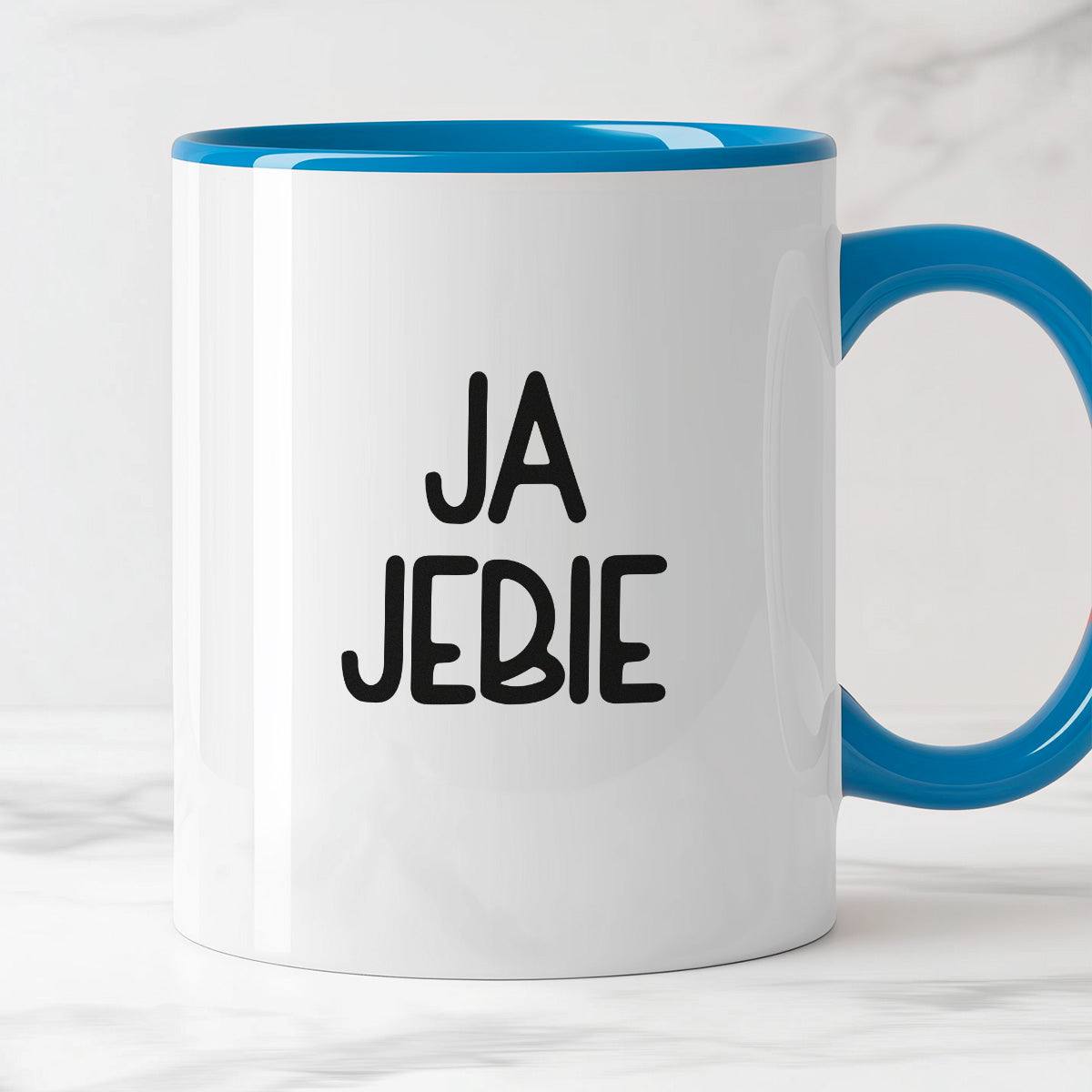 Kubek z nadrukiem "Ja jebie"