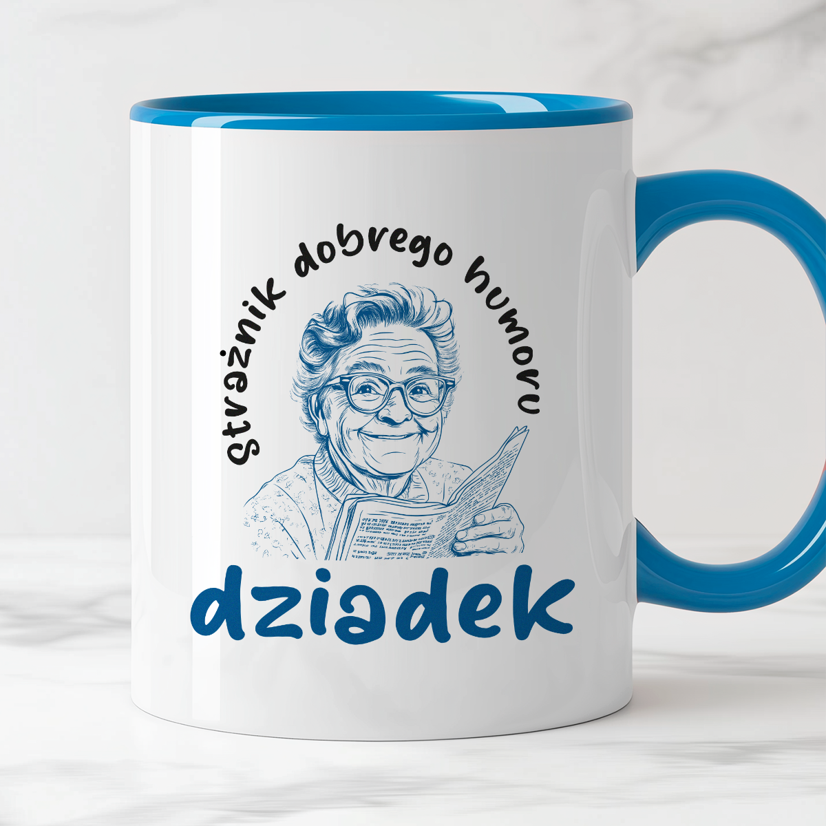 Kubek dla Dziadka - "Strażnik dobrego humoru"