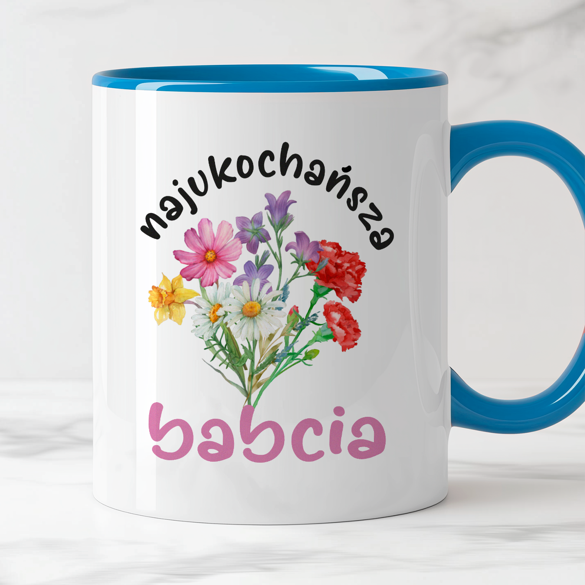 Kubek dla Babci - "Najukochańsza babcia"