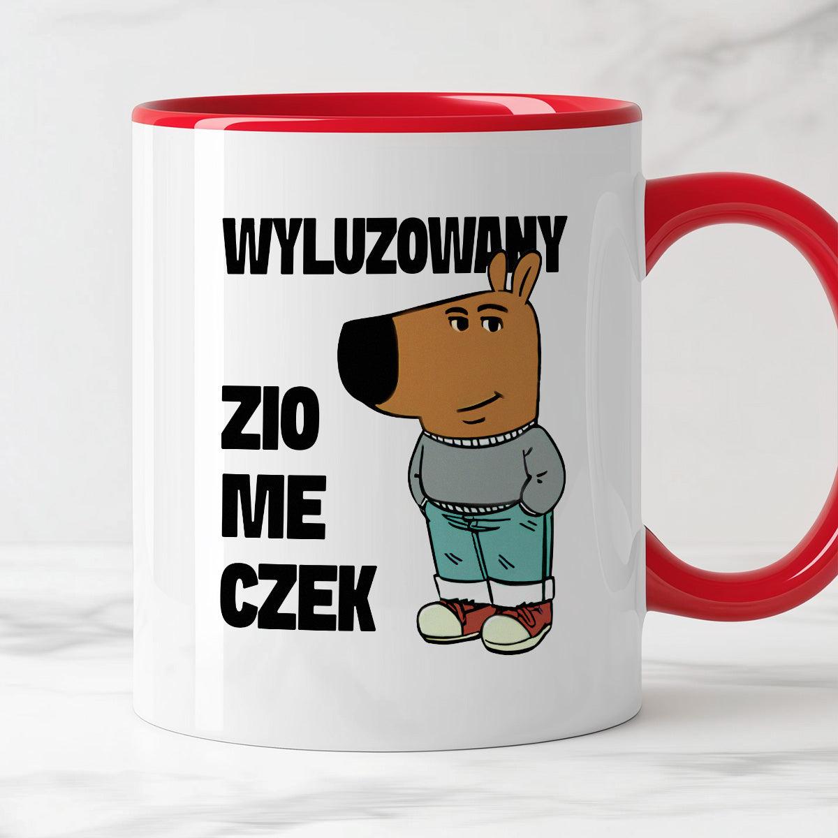 Kubek z nadrukiem "Wyluzowany ziomeczek"
