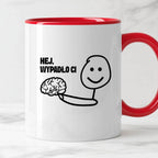 Kubek z nadrukiem "Hej, wypadło Ci"