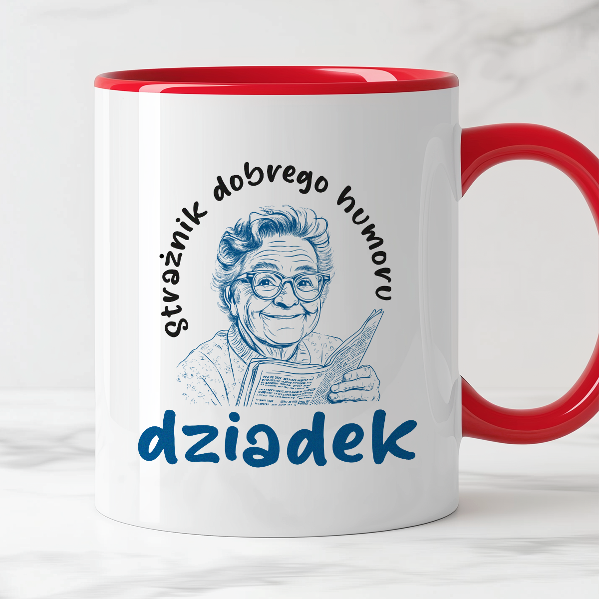 Kubek dla Dziadka - "Strażnik dobrego humoru"