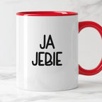 Kubek z nadrukiem "Ja jebie"