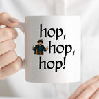 Kubek z nadrukiem "hop, hop, hop!" v2