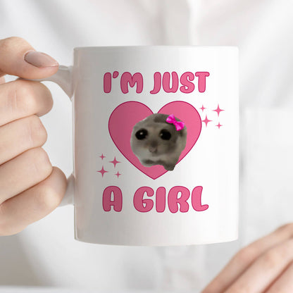 Kubek z nadrukiem "I'm just a girl"