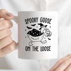 Kubek z nadrukiem "Spookie goose on the loose"