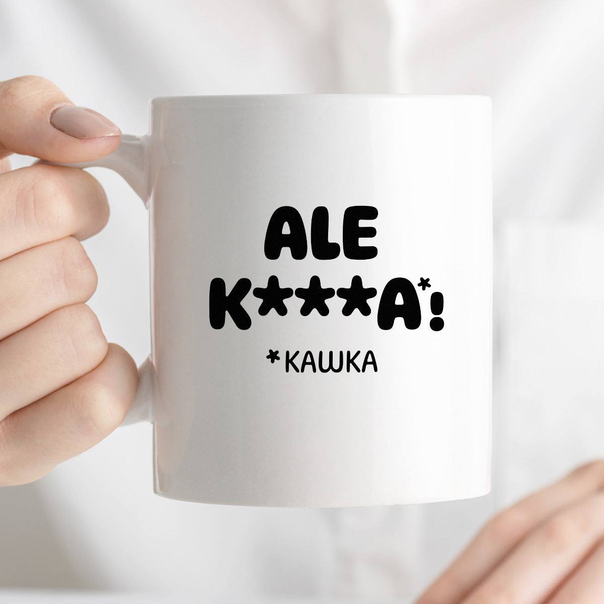 Kubek z nadrukiem "ALE KAWKA"
