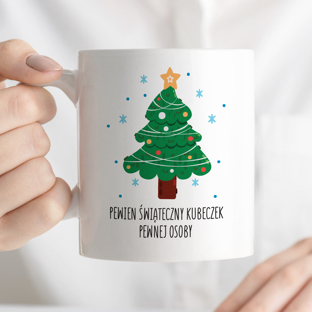 Kubek świąteczny - "Pewien świąteczny kubeczek pewnej osoby"