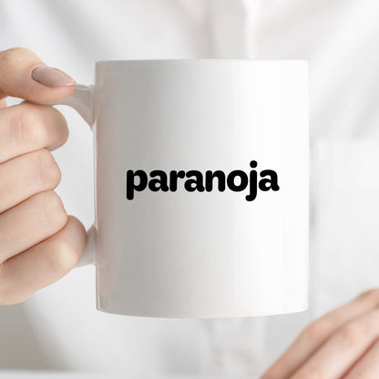 Kubek z nadrukiem - "paranoja"
