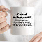 Kubek z nadrukiem - "Kochani nie lękajcie się!"
