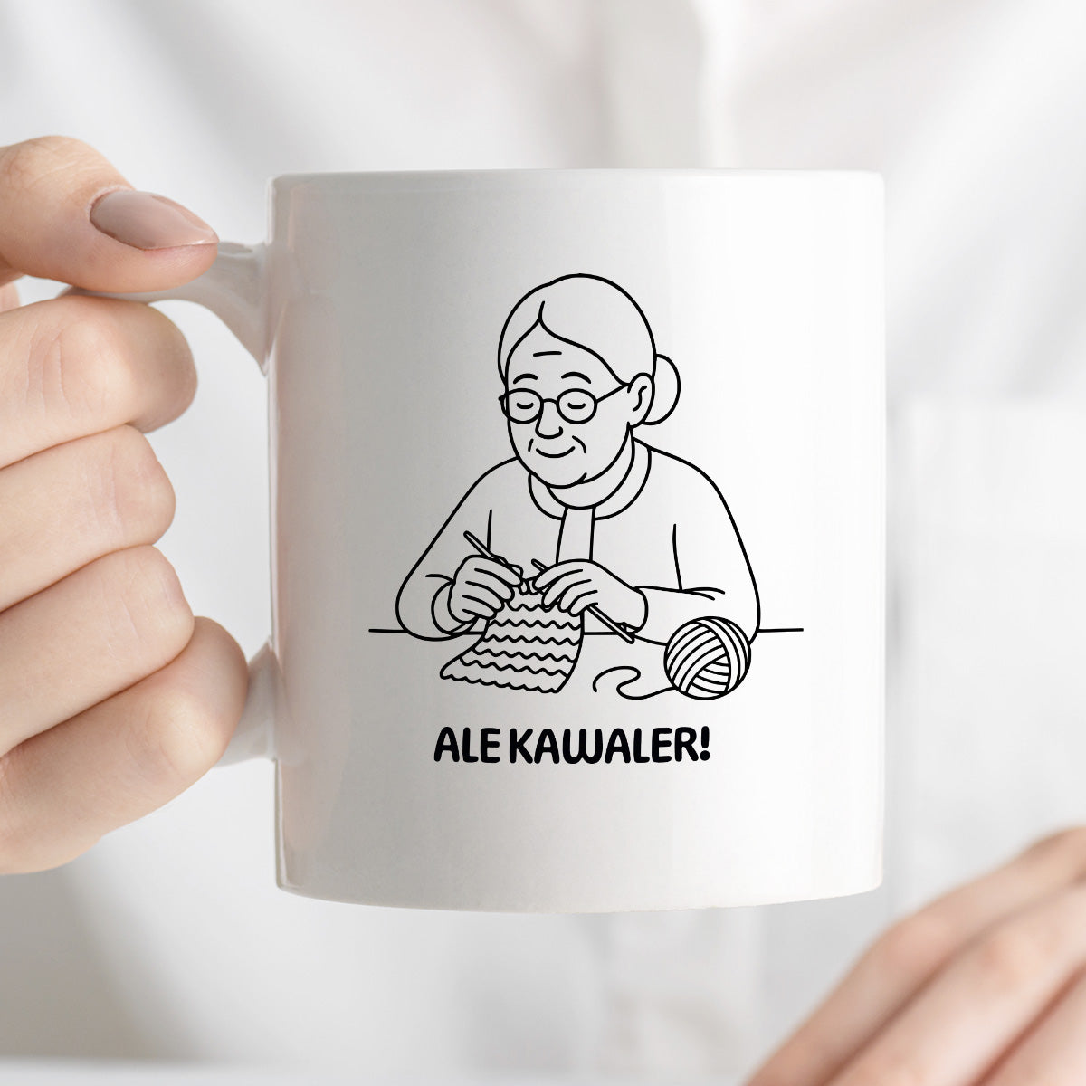 Kubek dla Babci / Dziadka - "Ale Kawaler!"