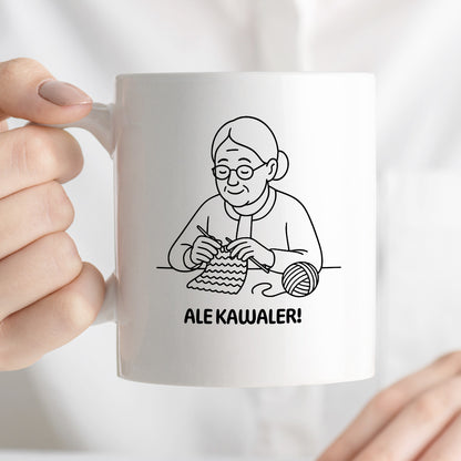 Kubek dla Babci / Dziadka - "Ale Kawaler!"