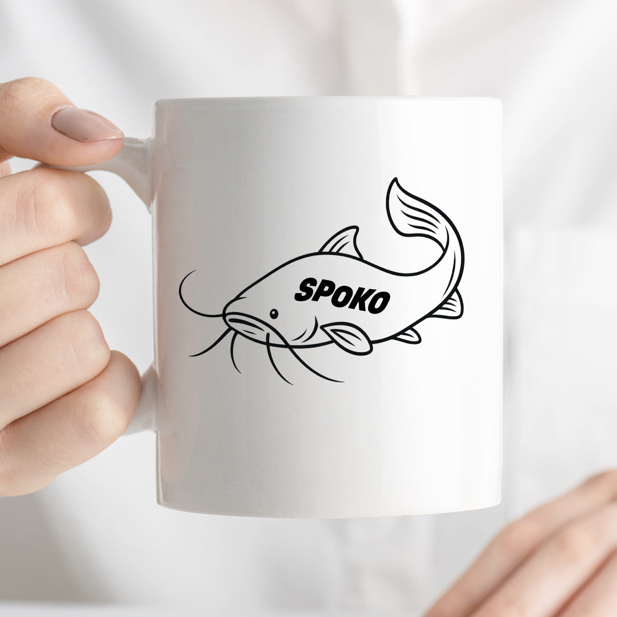 Kubek z nadrukiem "w sumie spoko"