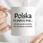 Kubek z nadrukiem "Polska to piękny kraj" v2