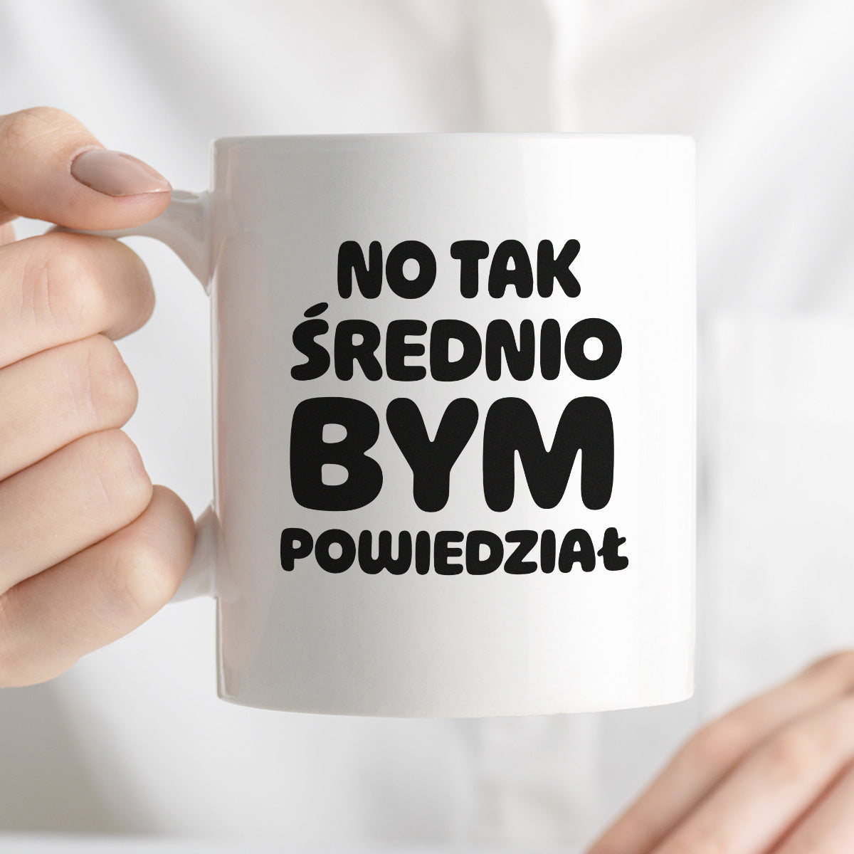 Kubek z nadrukiem - HITY POLSKIEGO INTERNETU - "No tak średnio bym powiedział"