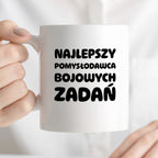 Kubek z nadrukiem - "Najlepszy pomysłodawca bojowych zadań"