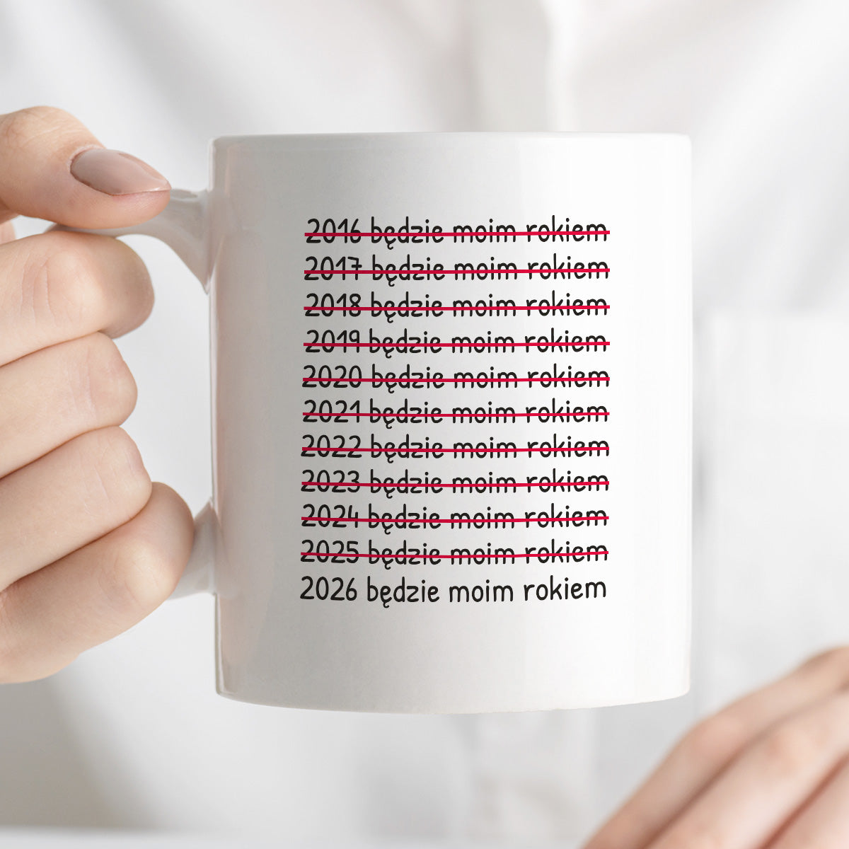 Kubek z nadrukiem - "2026 będzie moim rokiem"