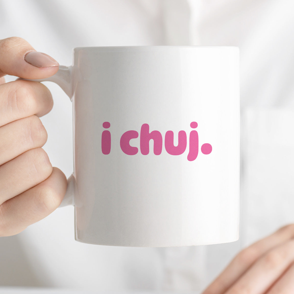 Kubek z nadrukiem "i chuj" v2