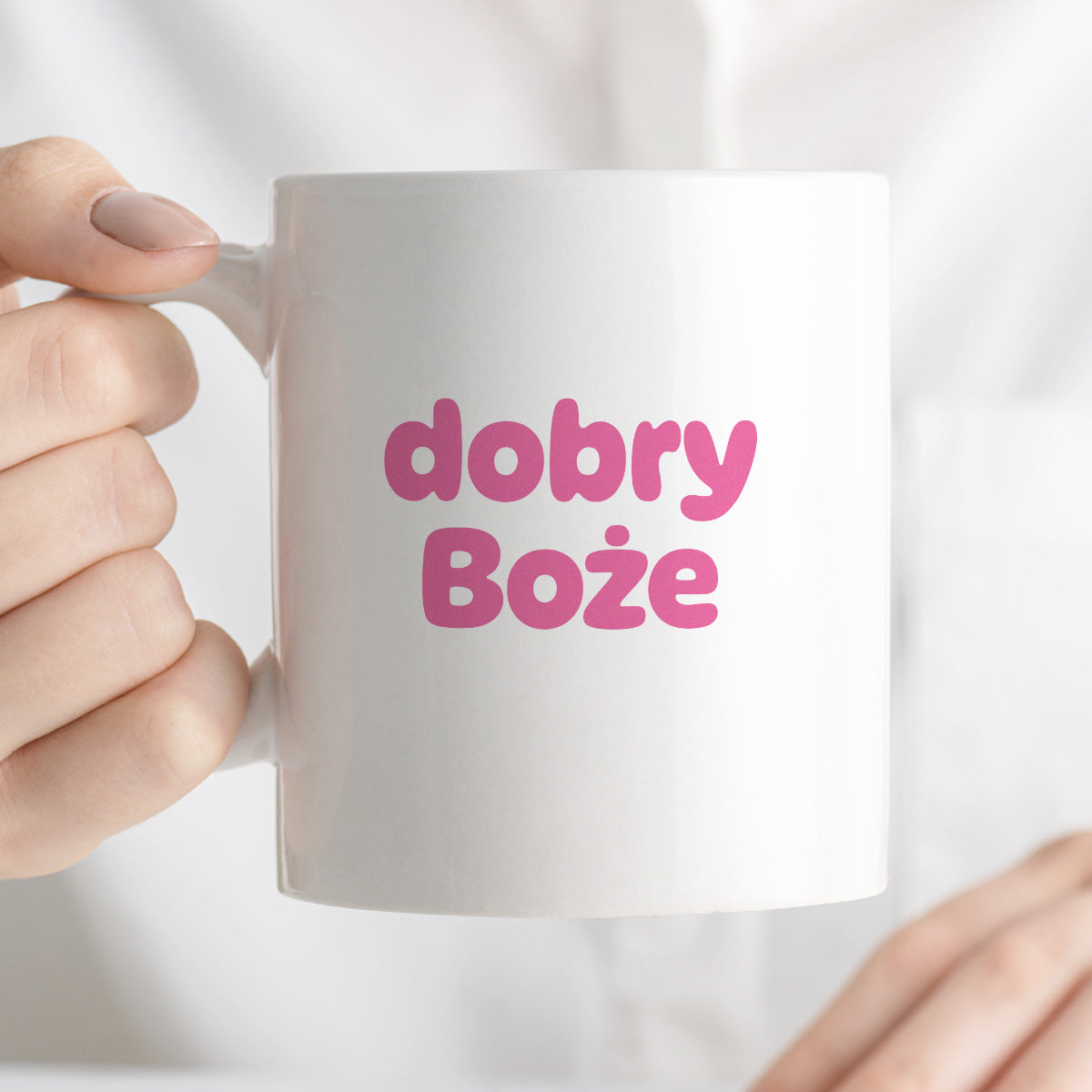 Kubek z nadrukiem "dobry Boże"