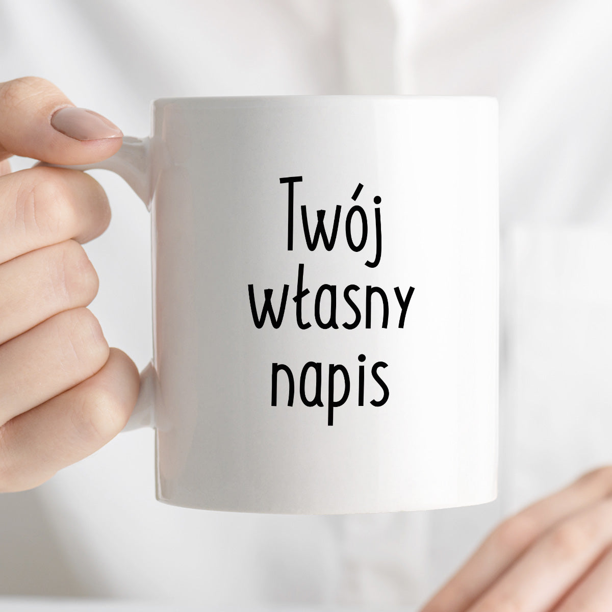 Kubek spersonalizowany z własnym napisem II