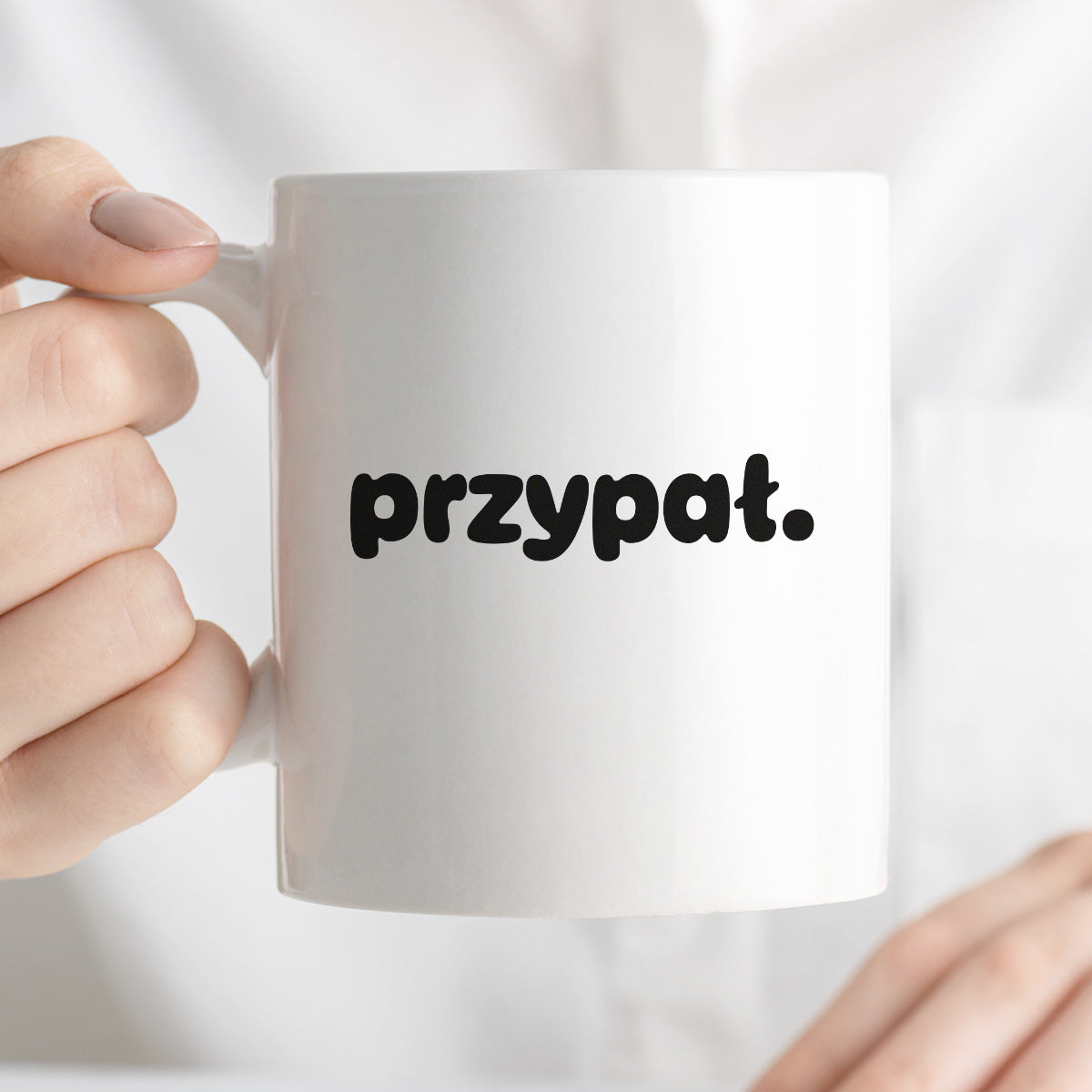 Kubek z nadrukiem - "przypał."