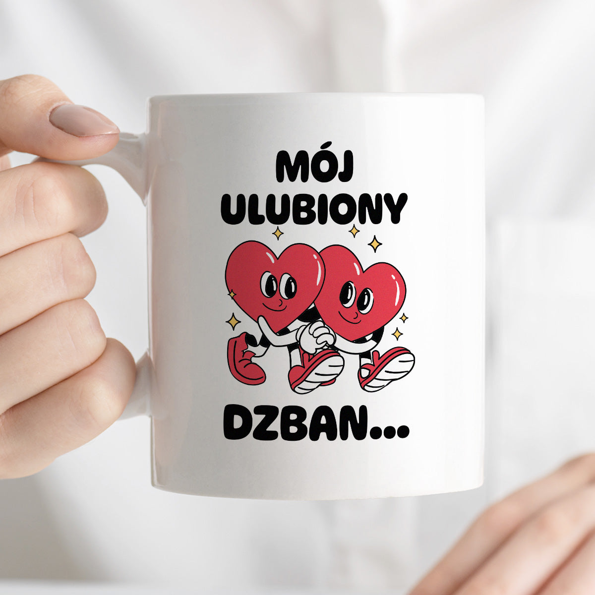 Kubek z nadrukiem "Mój ulubiony dzban"