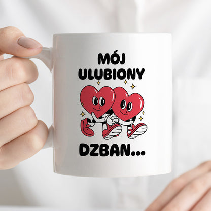 Kubek z nadrukiem "Mój ulubiony dzban"