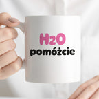 Kubek z nadrukiem - "H2O pomóżcie"